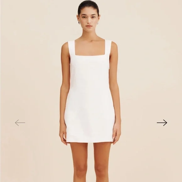 POSSE the Label Alice White Mini Dress new with tags